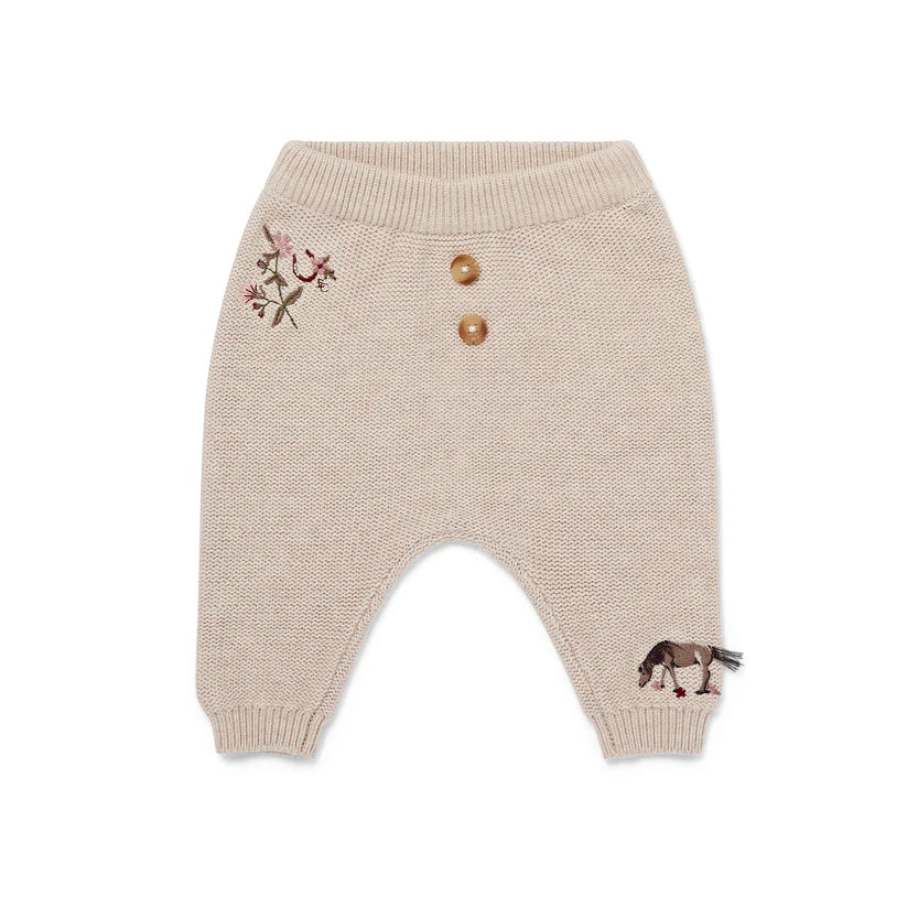 Horseshoe Floral Joggers