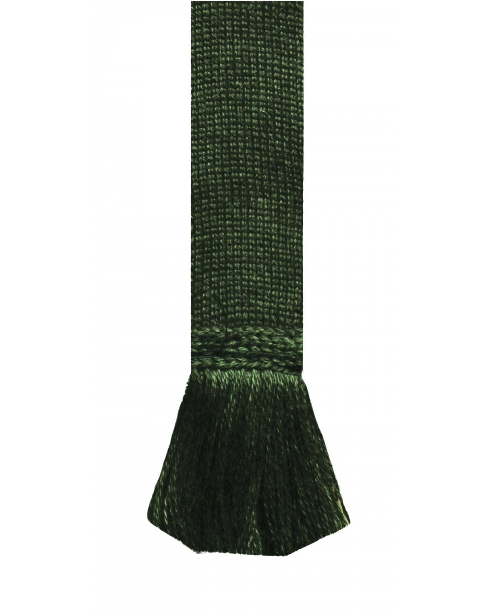 Angus Socks with Garter Ties - Spruce