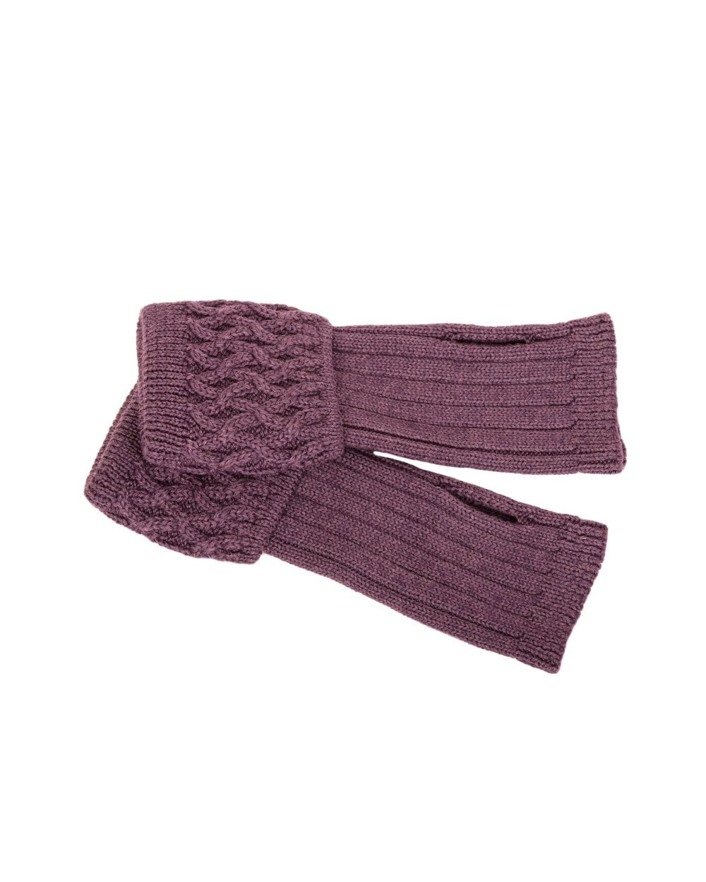 Ladies' Wrist Warmers - Thistle