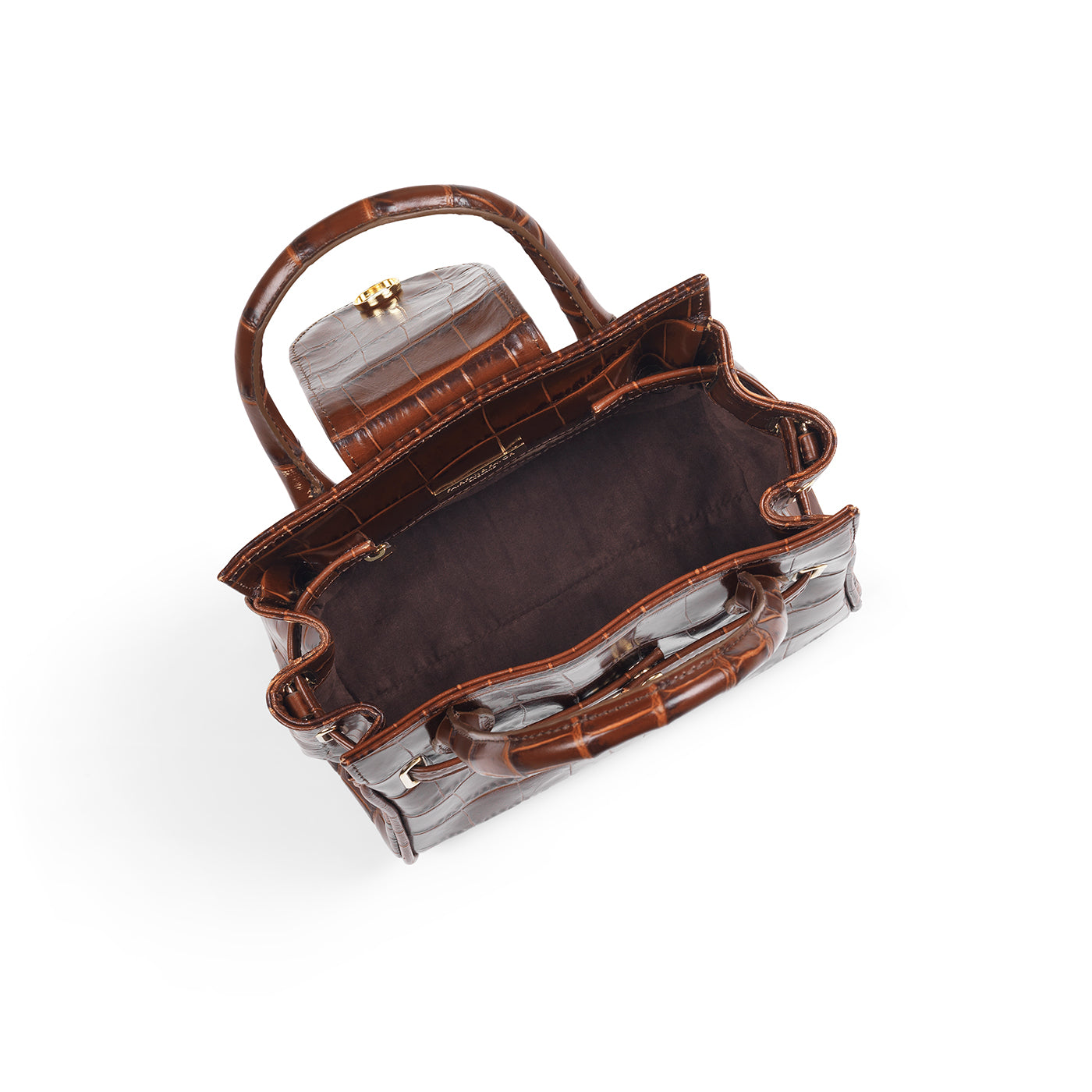 Mini Windsor Handbag - Conker Brown