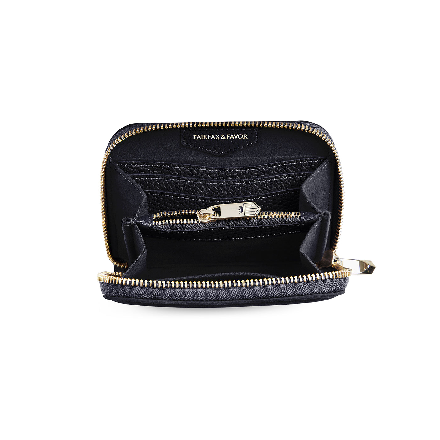 Mini Salisbury Coin Purse - Navy Suede