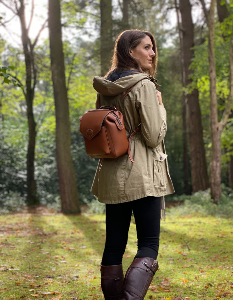 Bramham Rucksack - Tan Leather