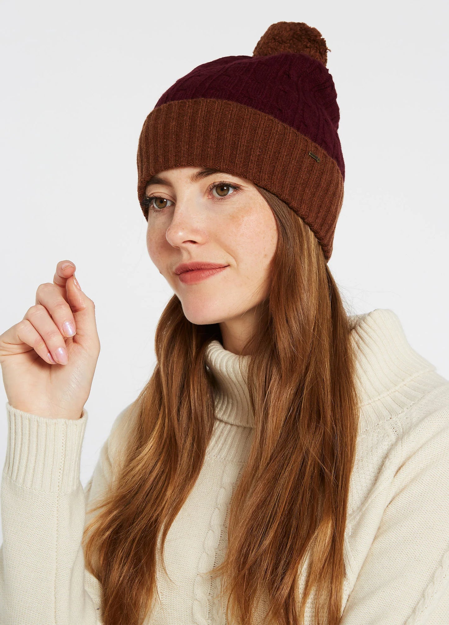 Meehan Knitted Hat - Ox Blood