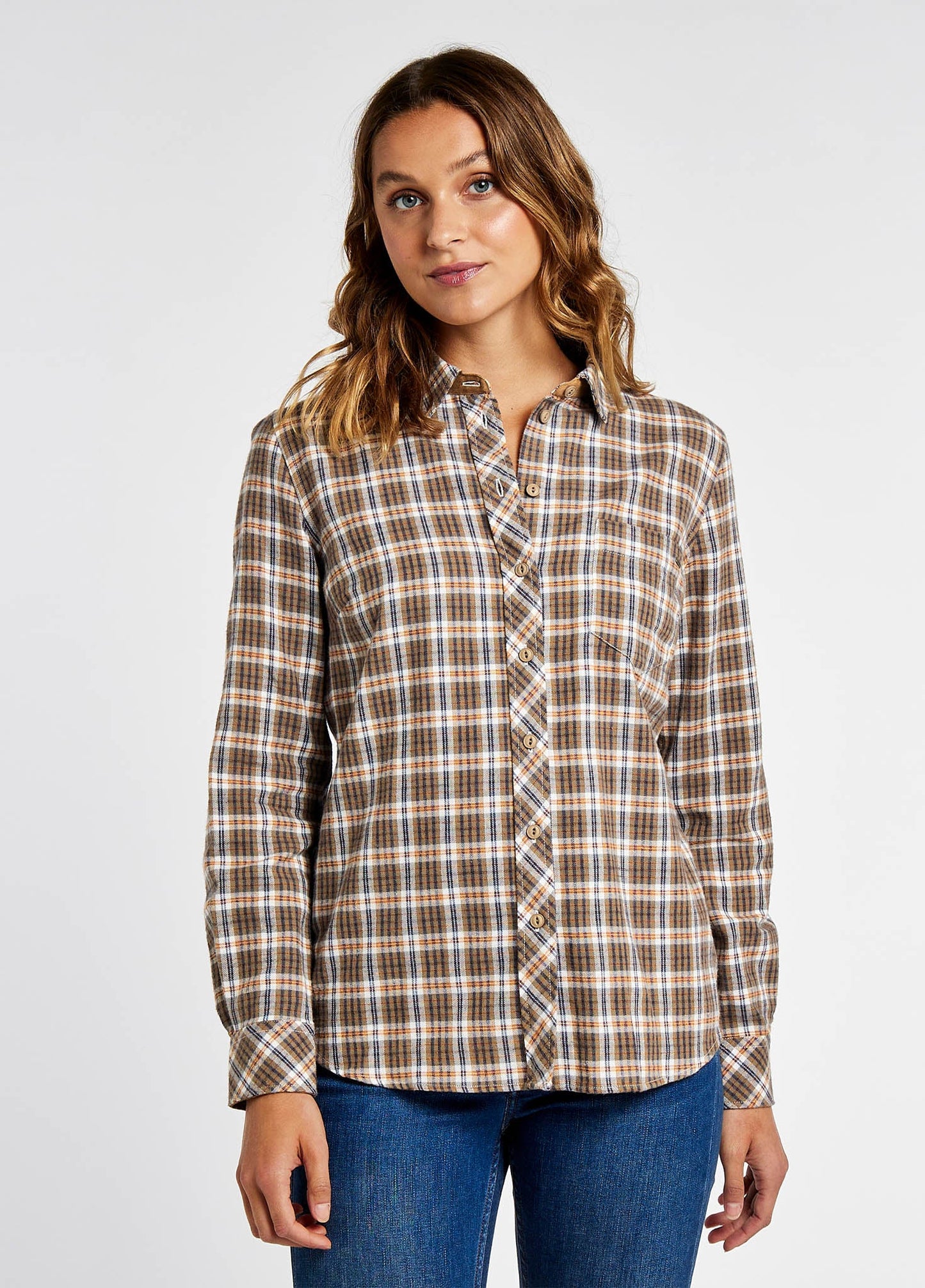 Japonica Check Shirt - Harvest