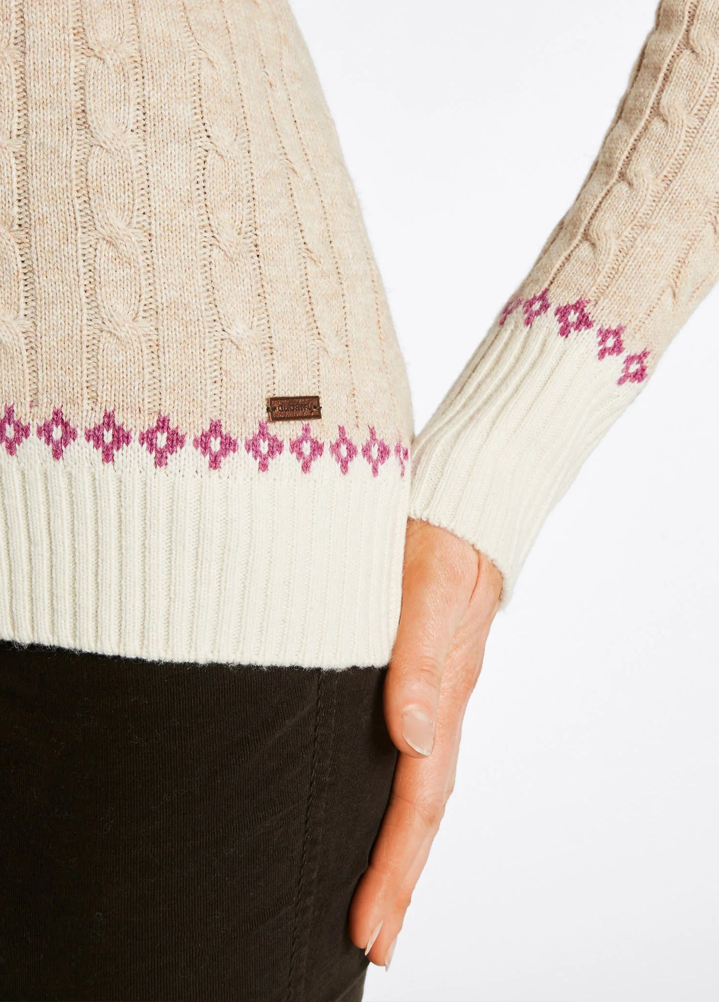 Thornfield Fair Isle Knit - Oat