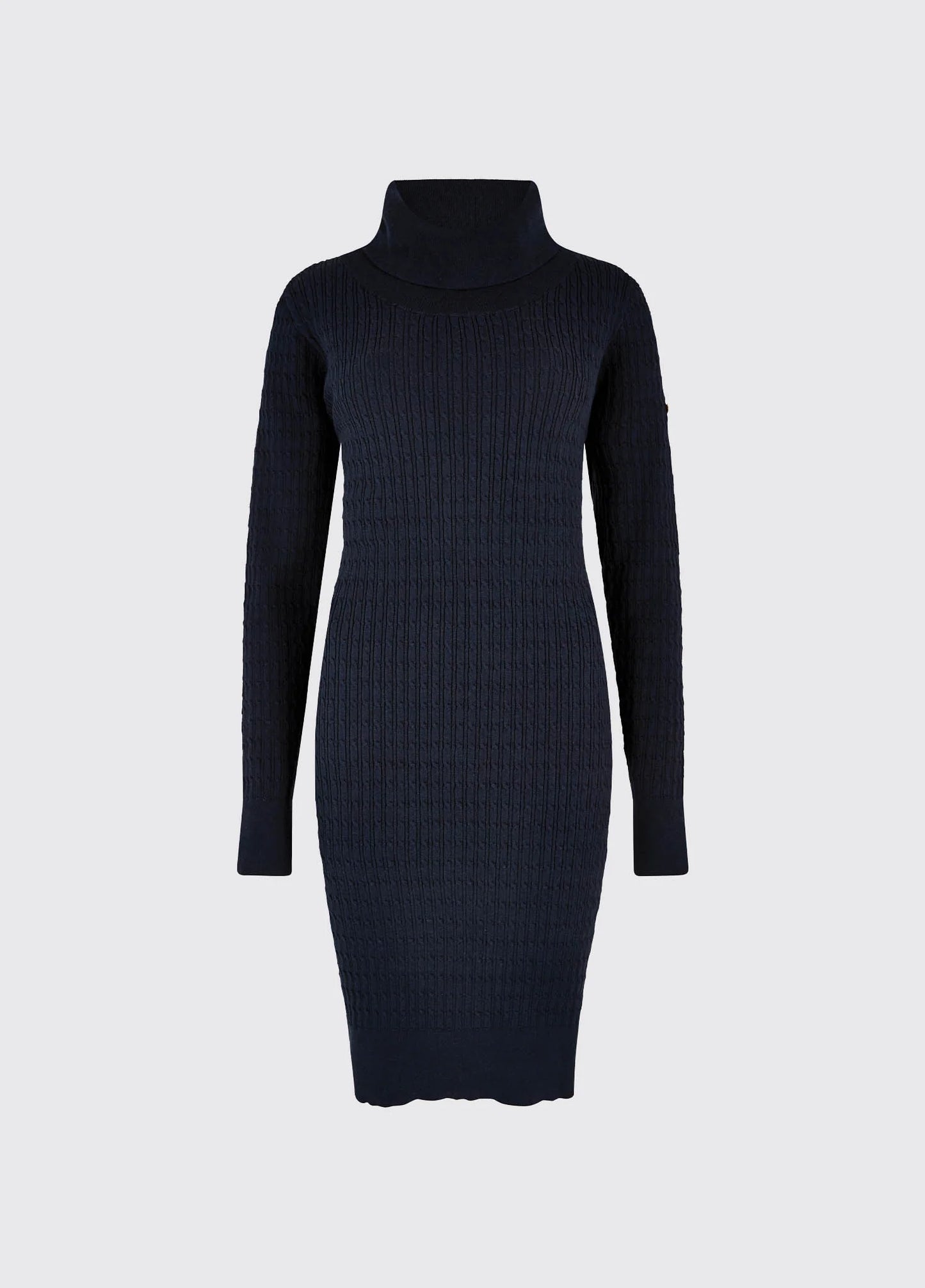 Raheen Fitted Dress - Navy - LAST ONE