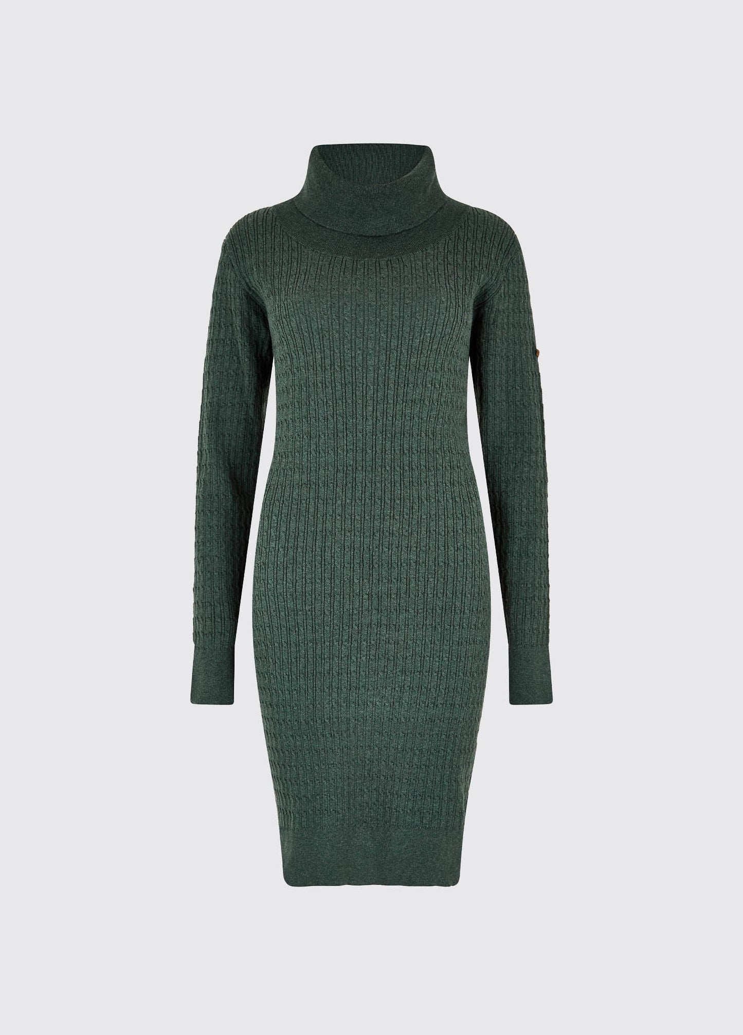 Raheen Fitted Dress - Verdigris