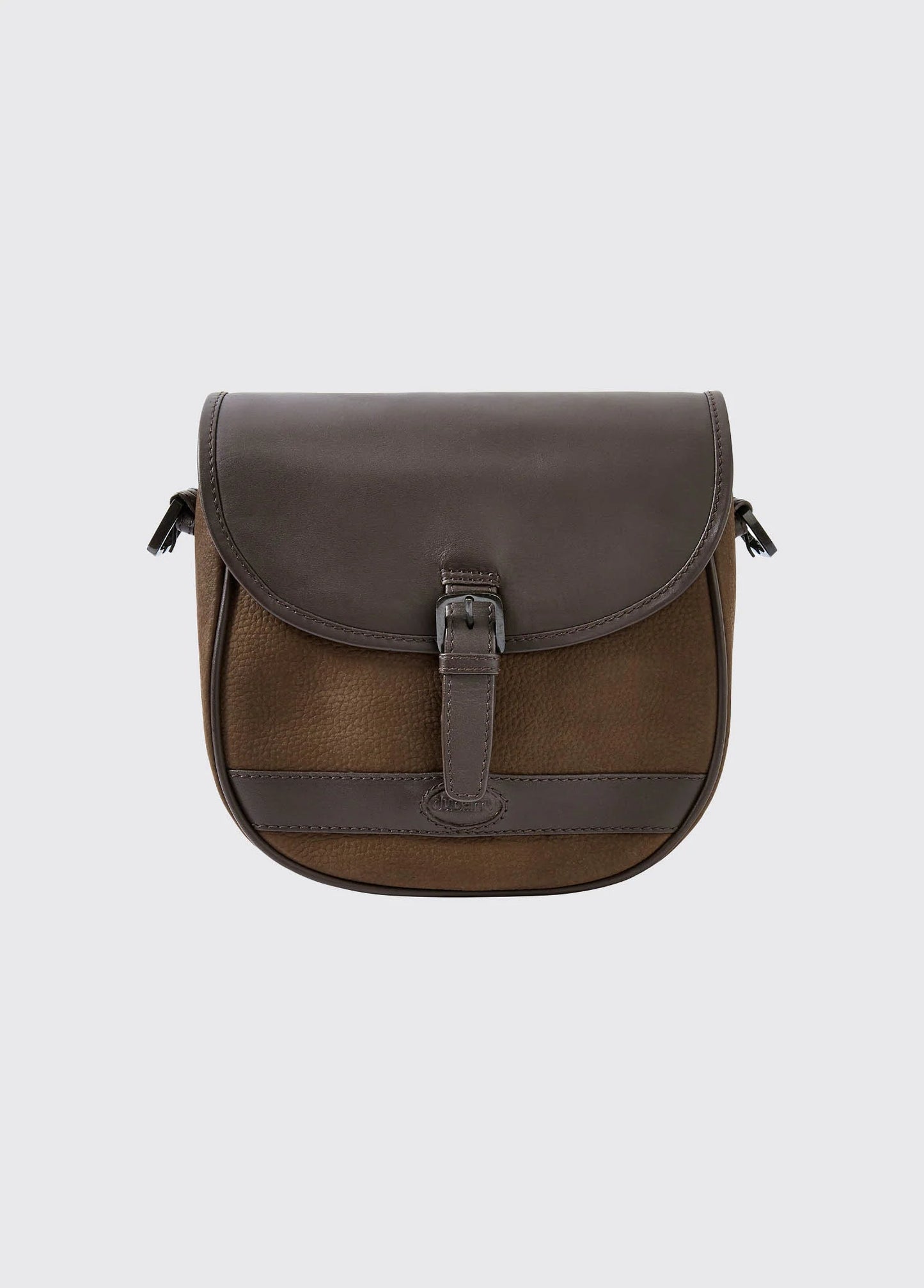 Clara Leather Saddle Bag - Walnut