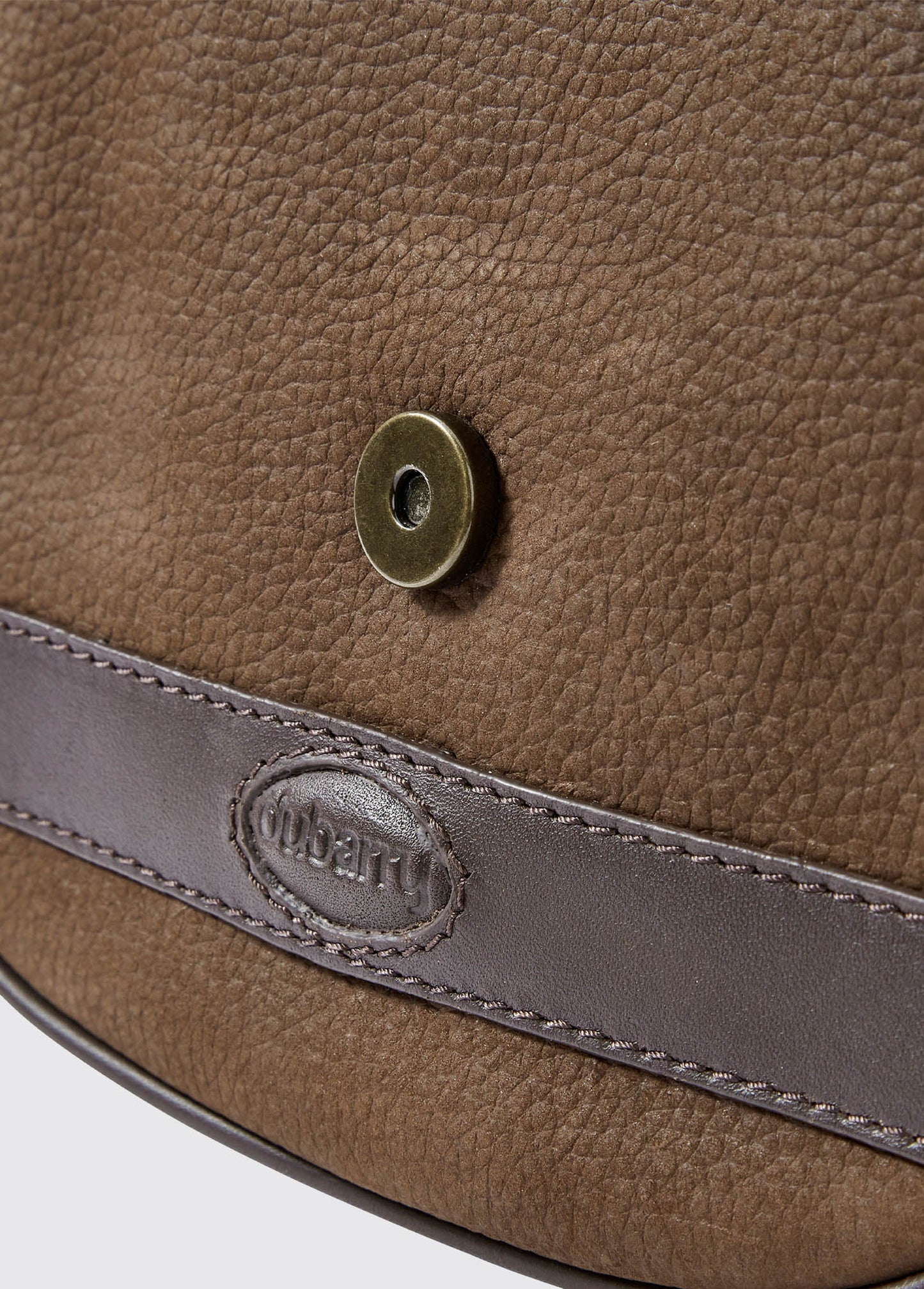 Clara Leather Saddle Bag - Walnut