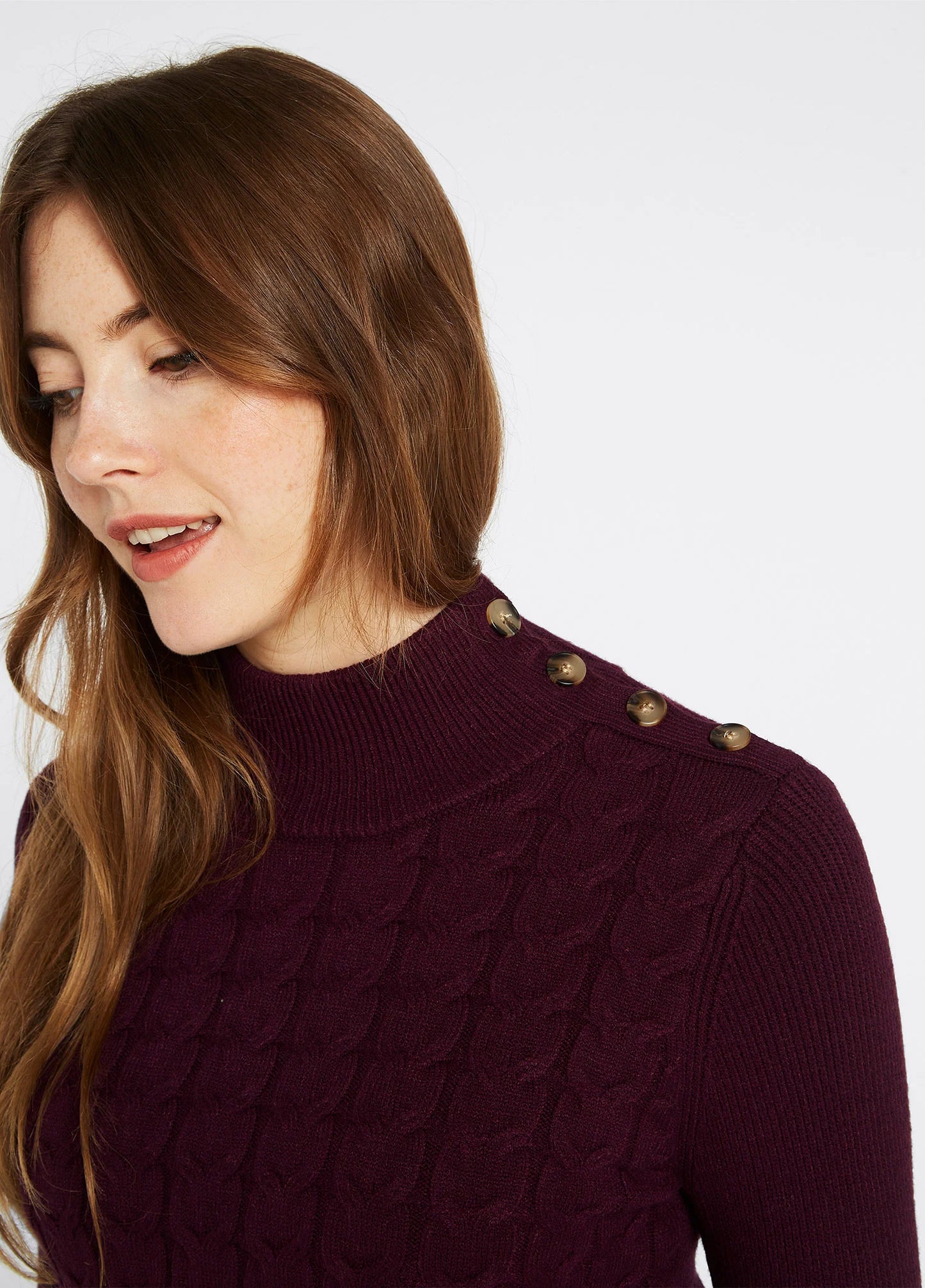 Claremont Sweater - Ox Blood