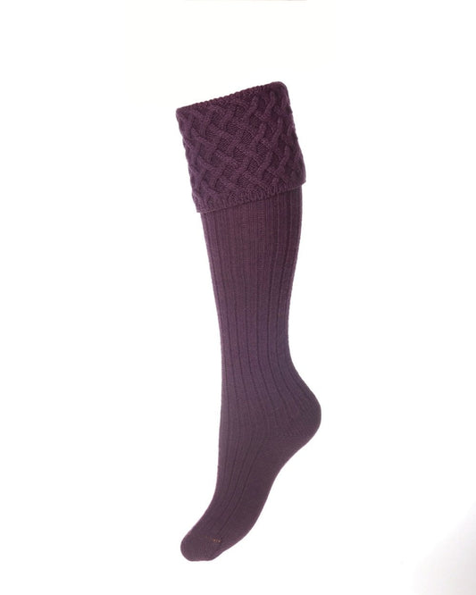 Lady Rannoch Socks - Thistle