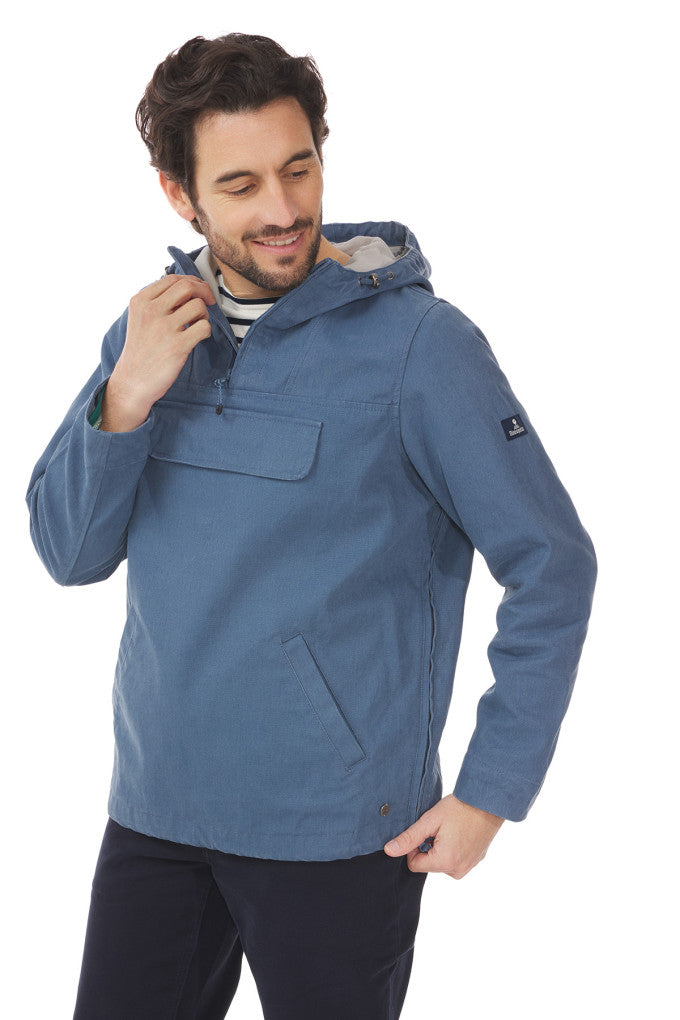 Larmor Hooded Smock - Grey