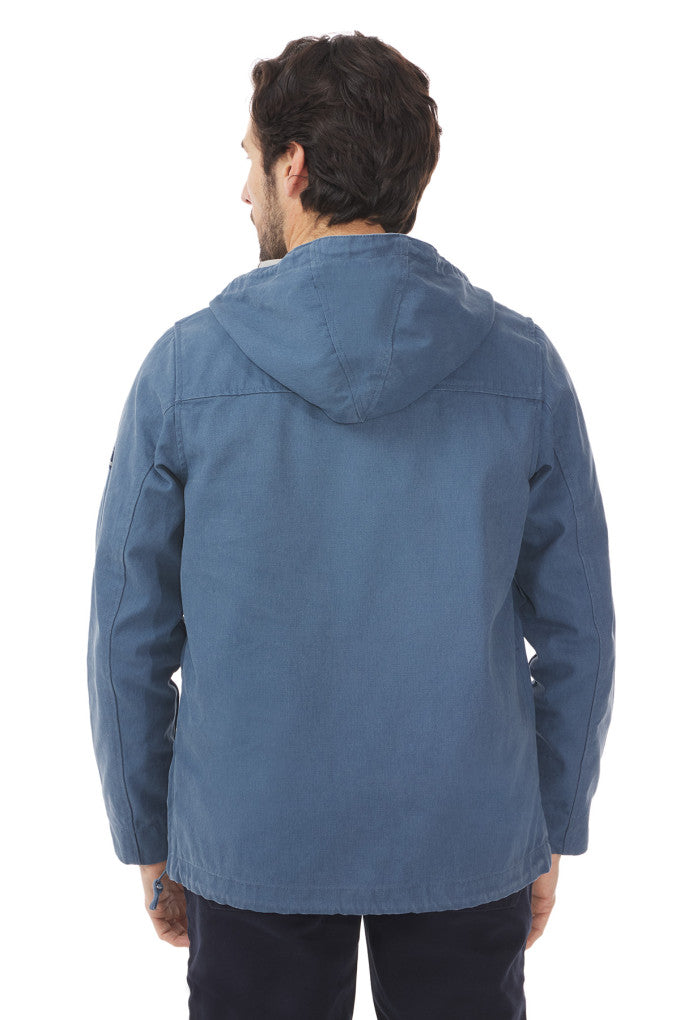 Larmor Hooded Smock - Grey