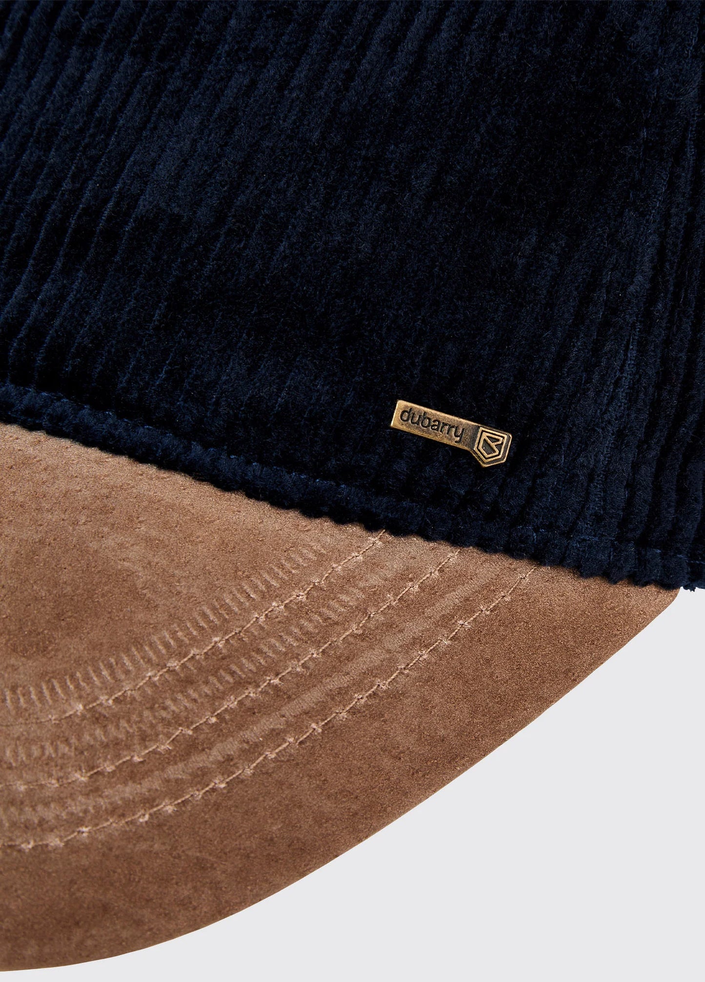 Marino Corduroy Baseball Cap Navy