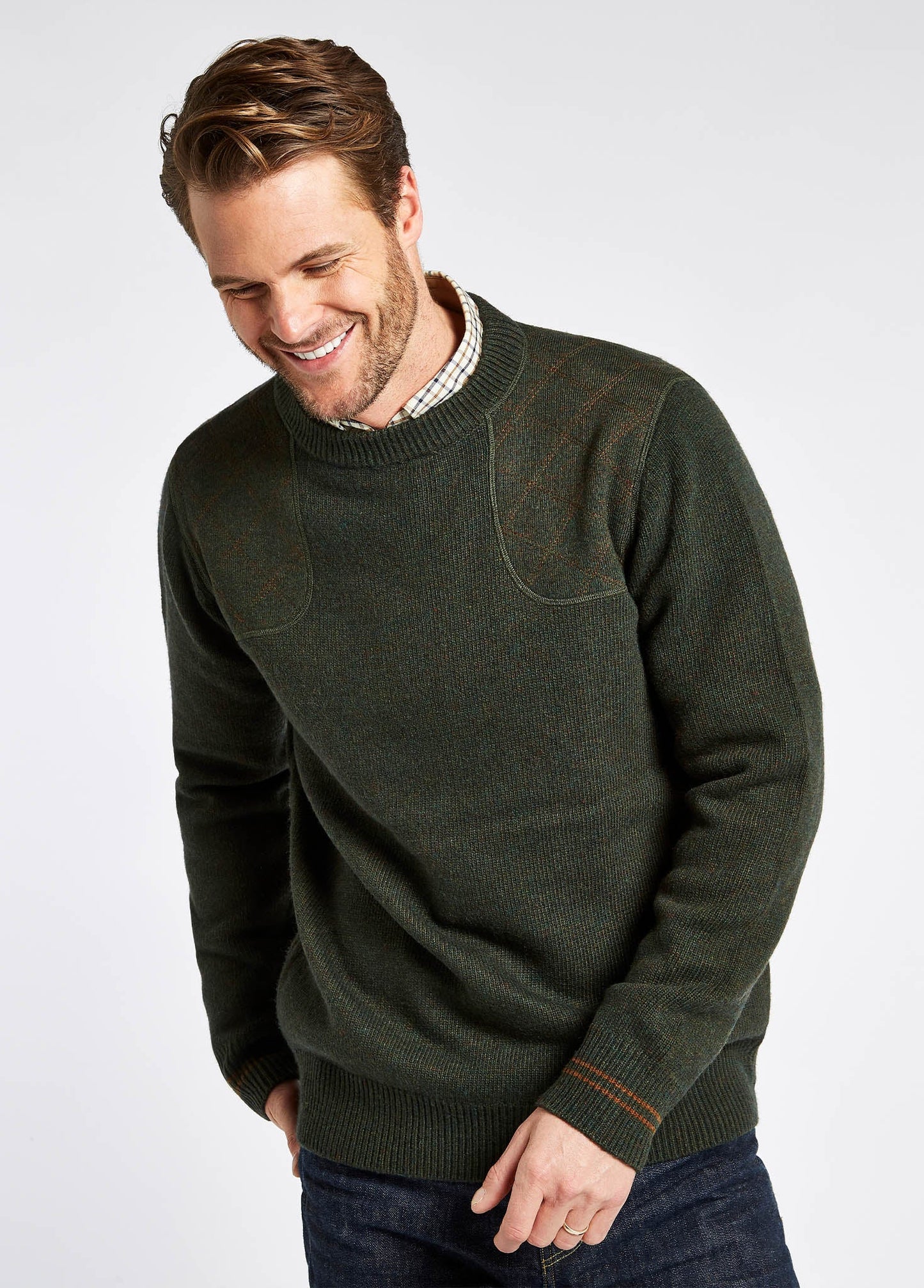 Clarinbridge Crew Neck Sweater - Olive