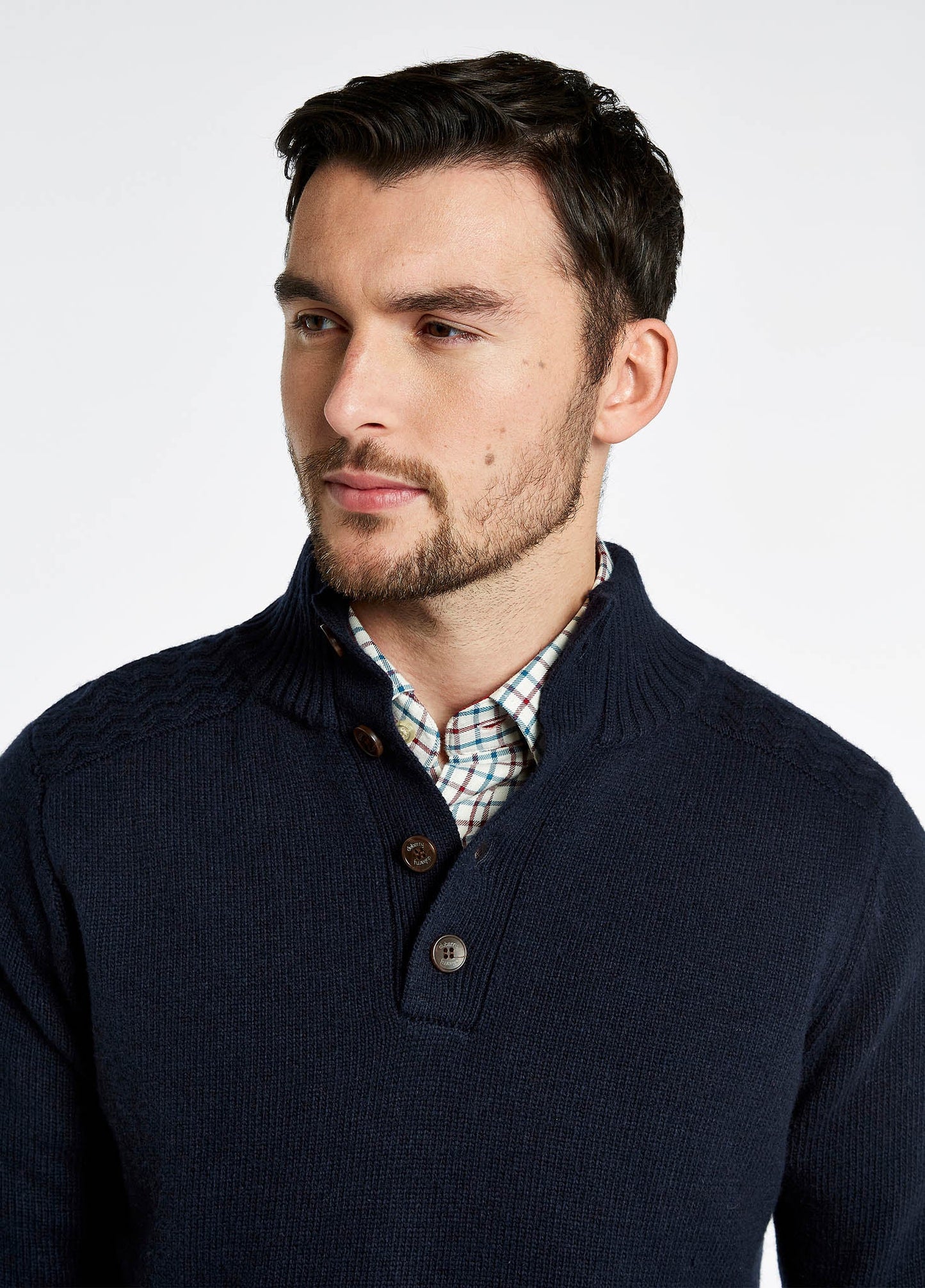 Parkplace Knitted Sweater - Navy