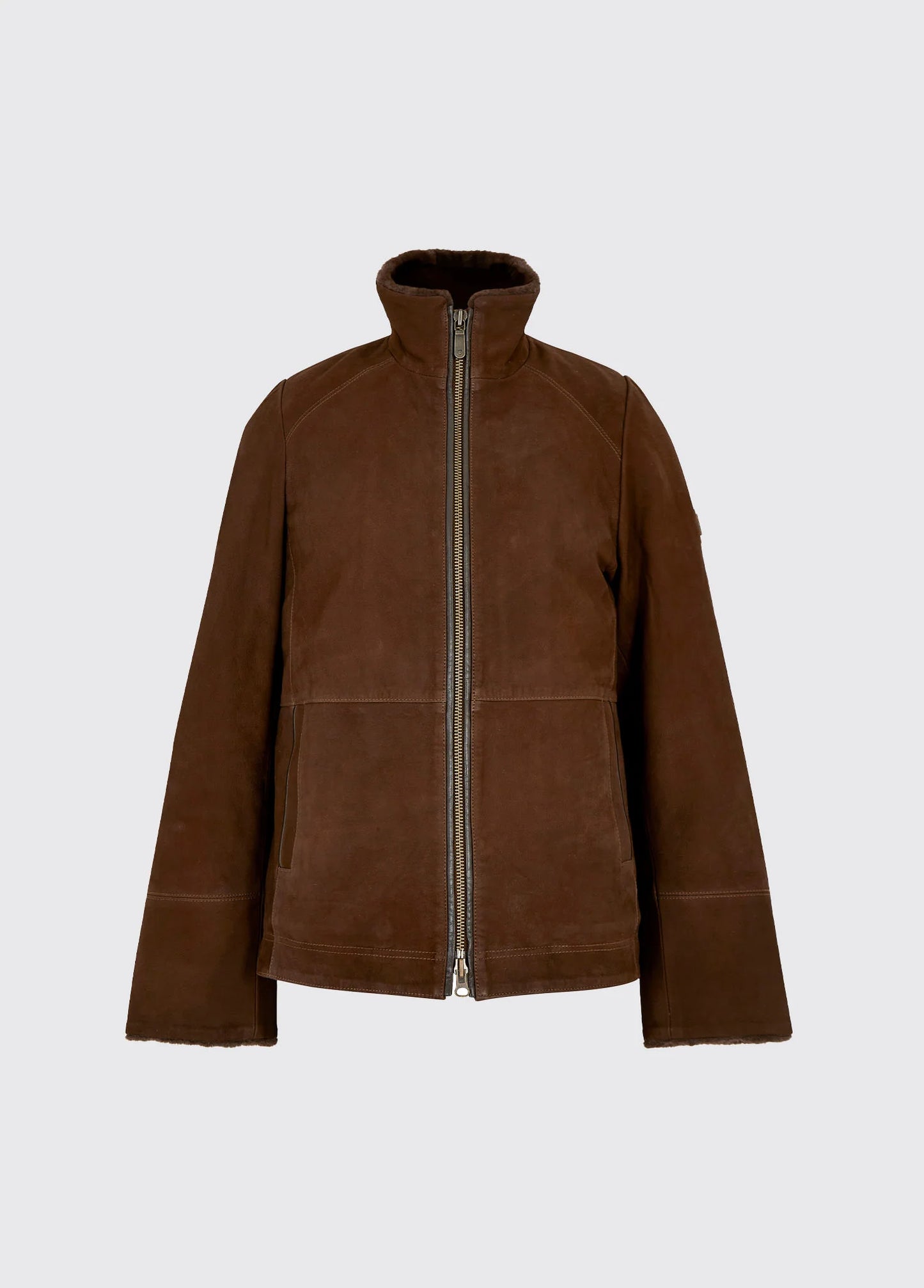 Merriman Leather Jacket - Walnut