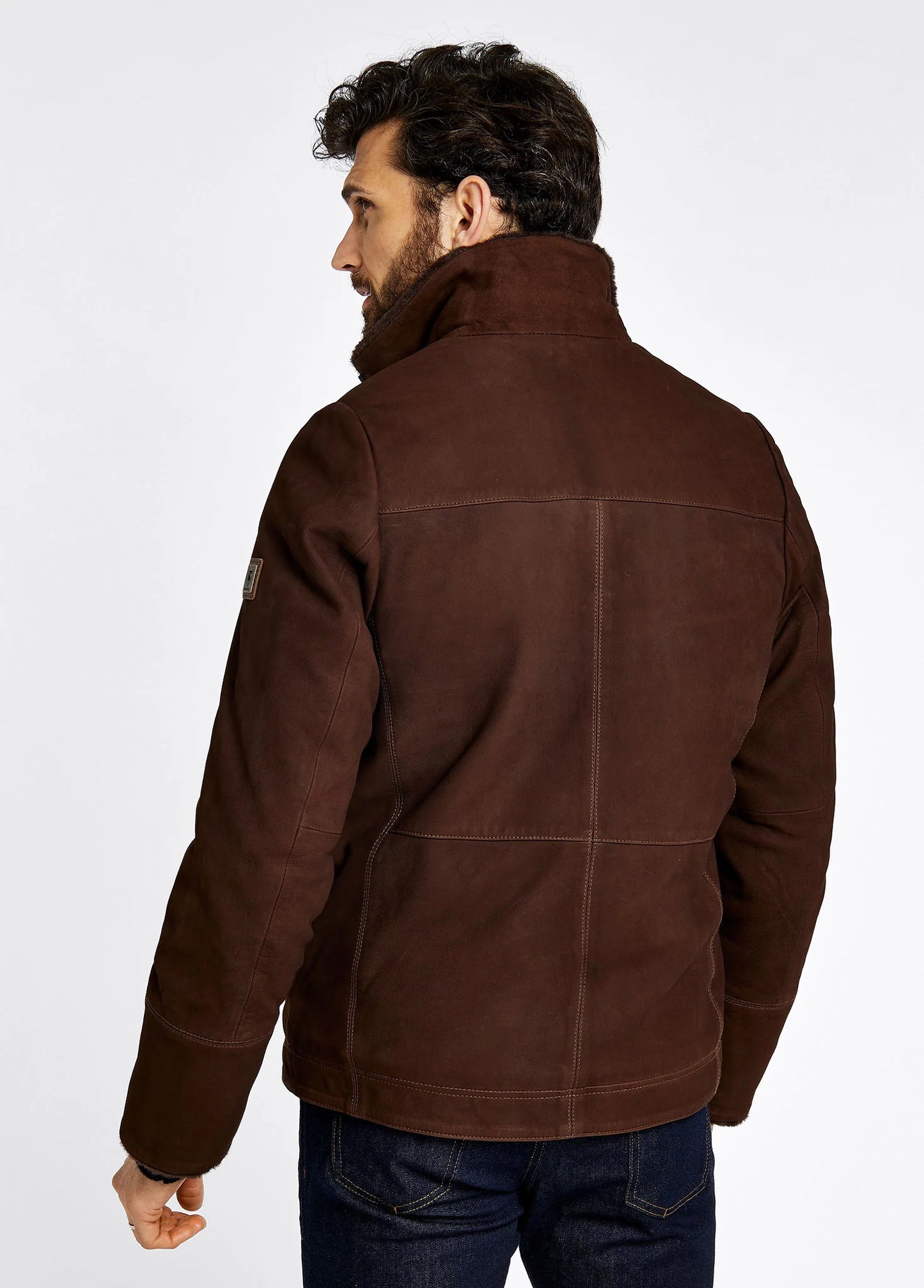 Merriman Leather Jacket - Walnut