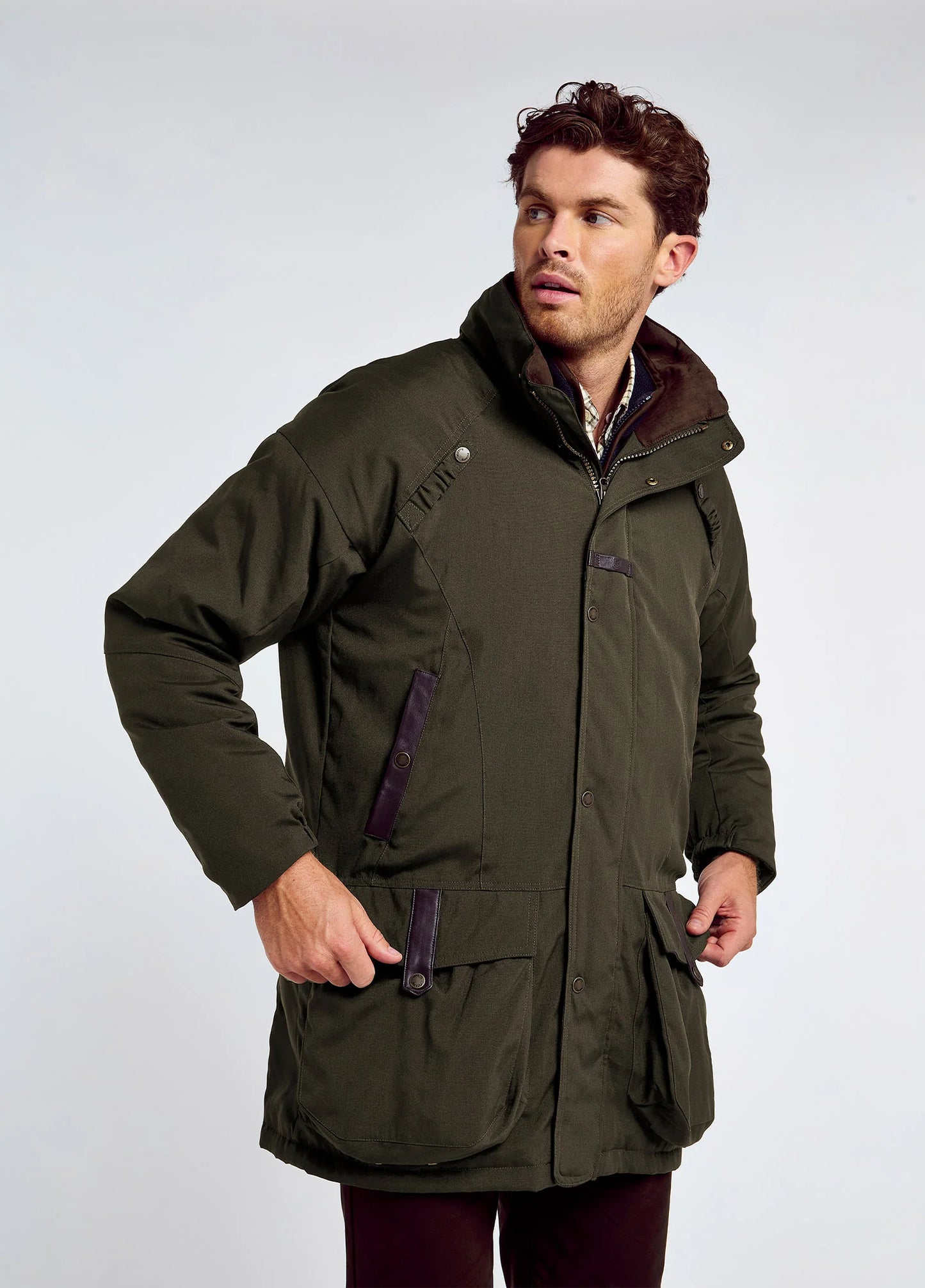 Men’s Longacre Waterproof Coat - Olive