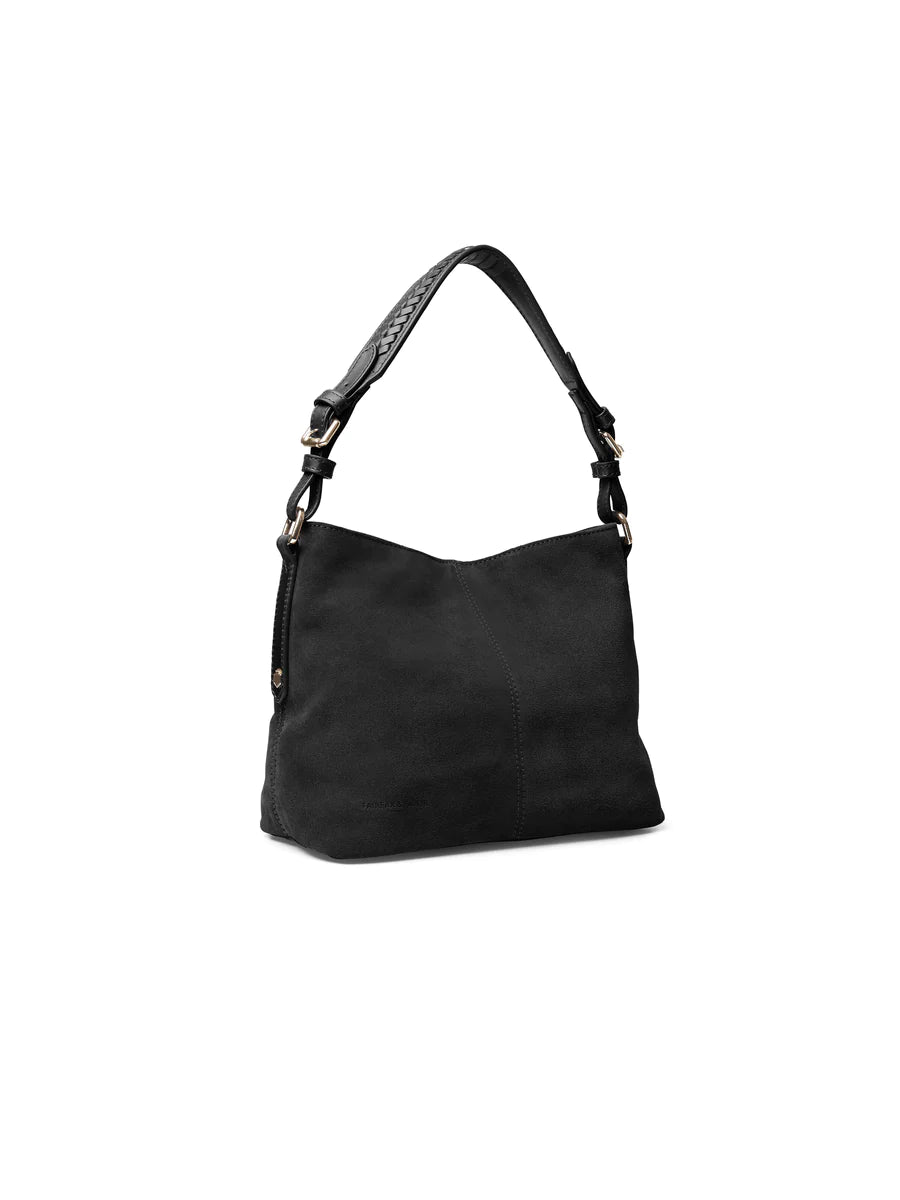 Mini Tetbury Handbag - Black Suede