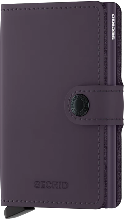 Miniwallet - Matte Dark Purple