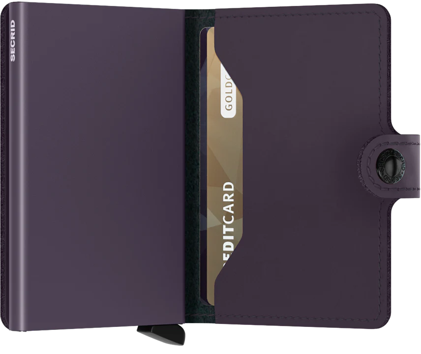 Miniwallet - Matte Dark Purple