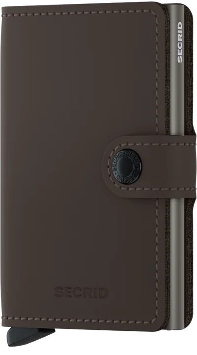 Miniwallet - Matte Truffle