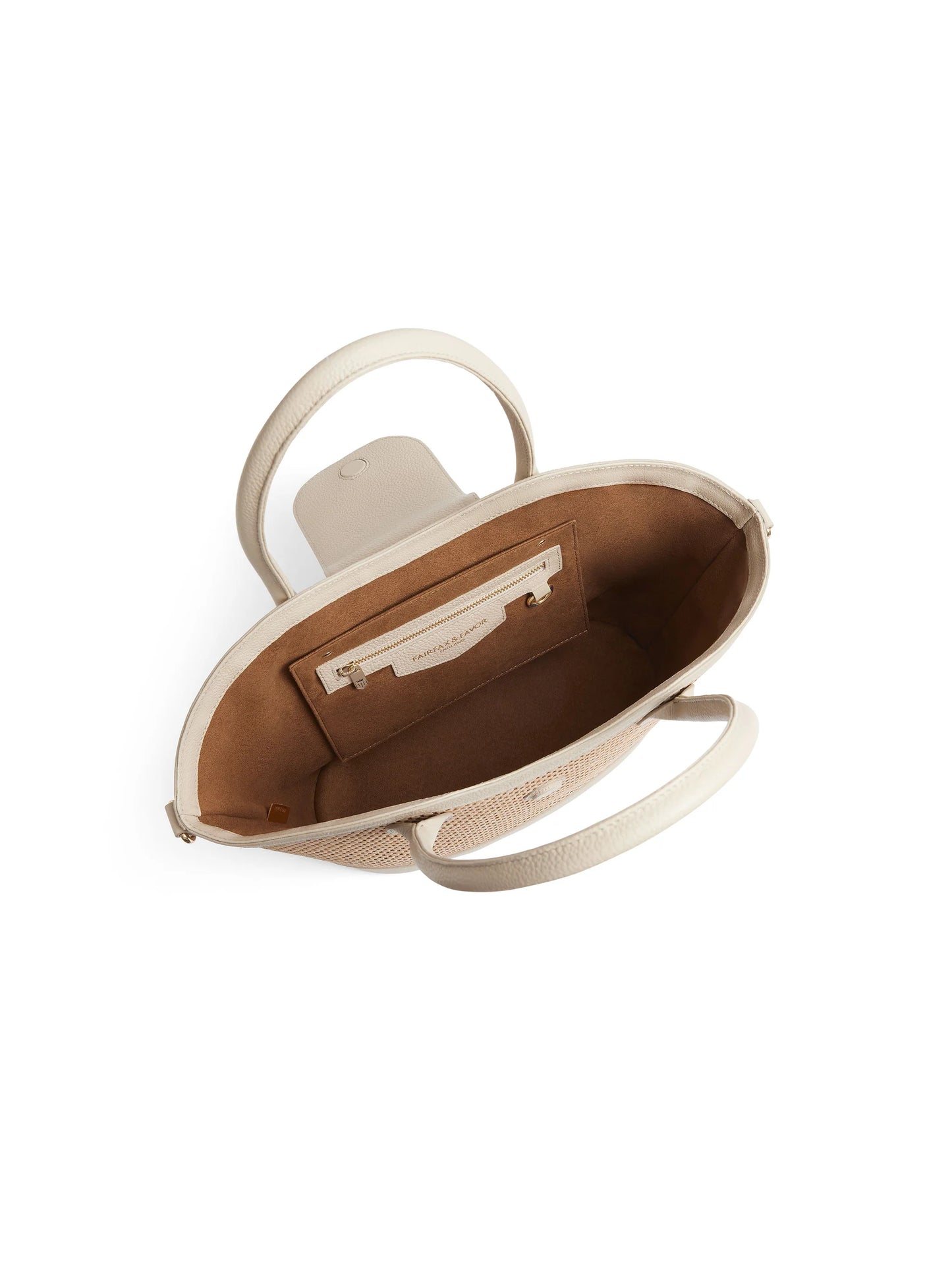 Windsor Basket Bag - Stone Leather