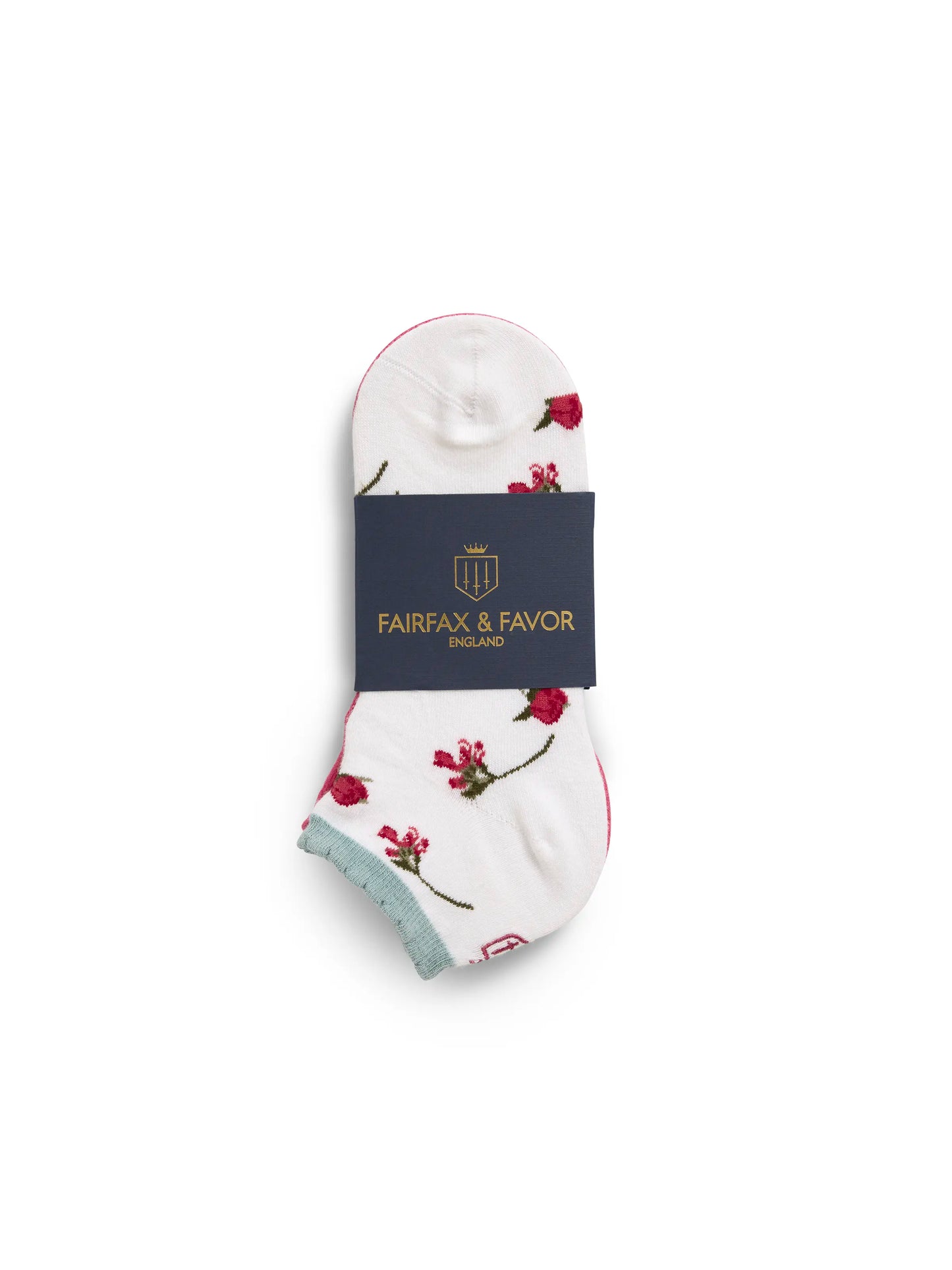 Signature Trainer Socks - Floral, Cherry & Mint