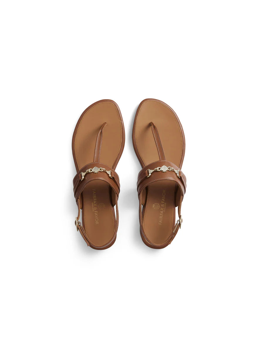 Thornham Sandal - Tan Leather