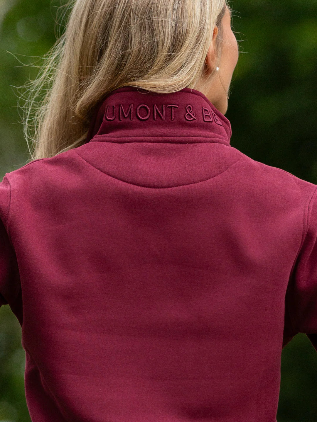 Tuckenhay Unisex Quarter Zip - Port