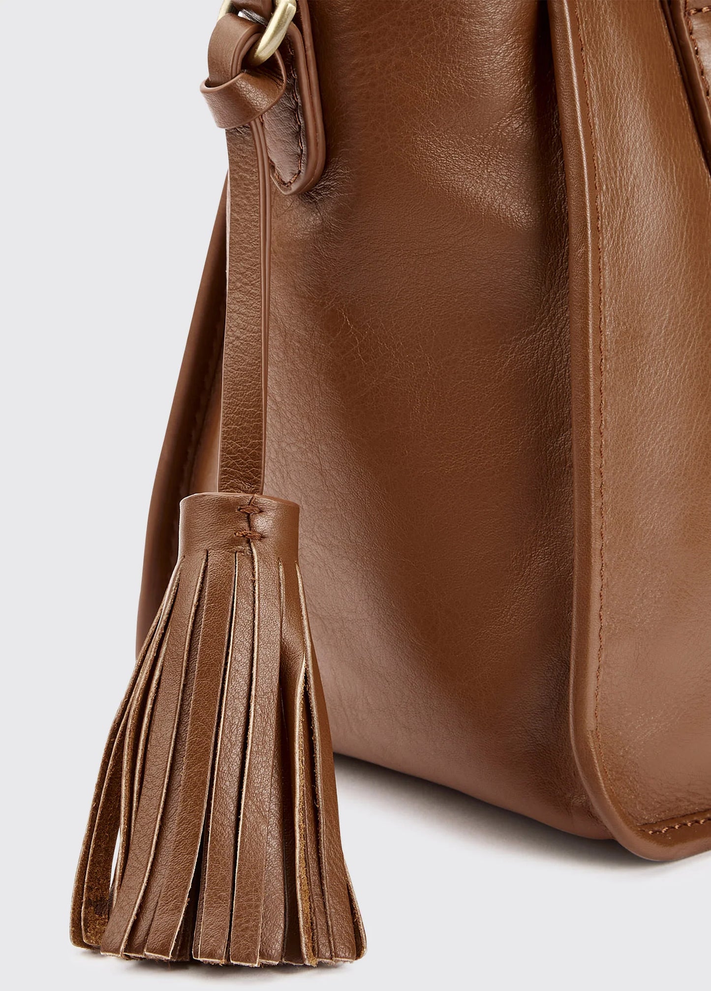 Ramelton Leather Handbag - Caramel