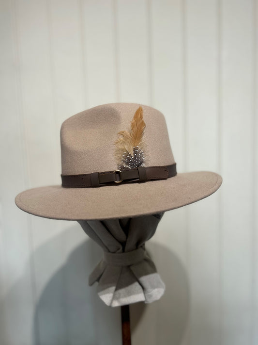 Ranger Wool Felt Hat - Beige