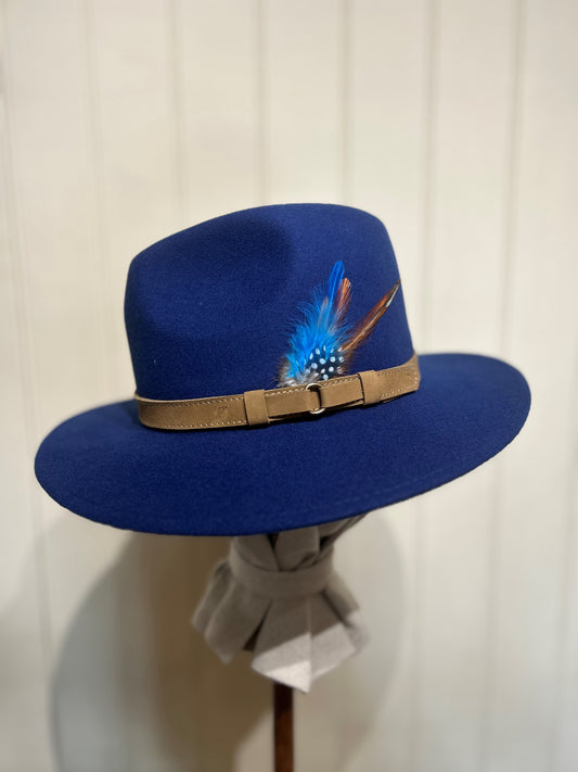 Ranger Wool Felt Hat - Blue