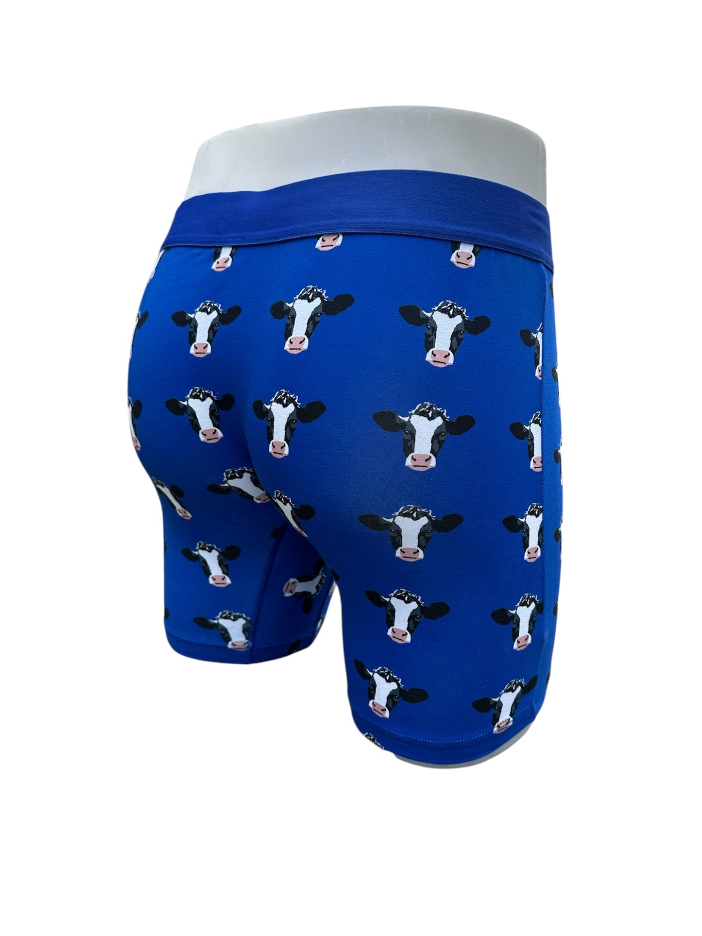 Royal Blue Cow Boxers