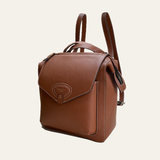 Bramham Rucksack - Tan Leather