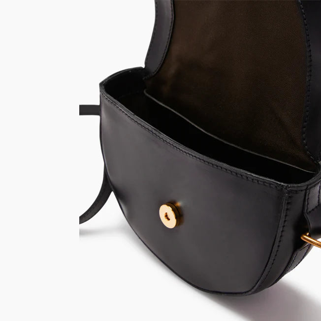 Small Saddle Bag - Black