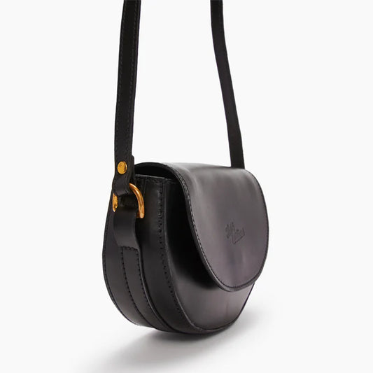 Small Saddle Bag - Black