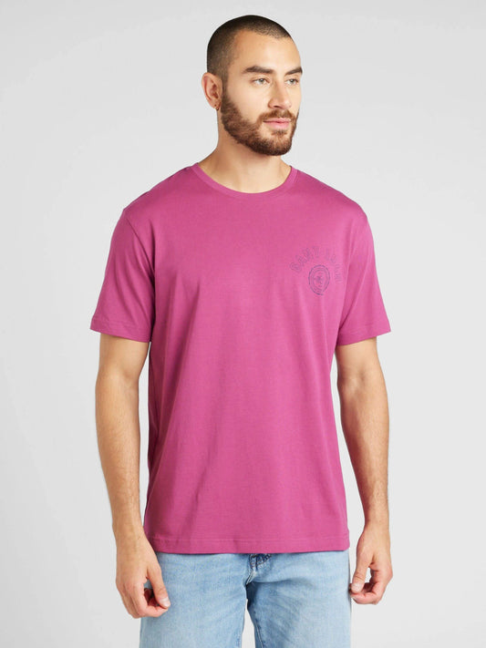 Men's Garment Washed T-Shirt - Beautiberry Purple