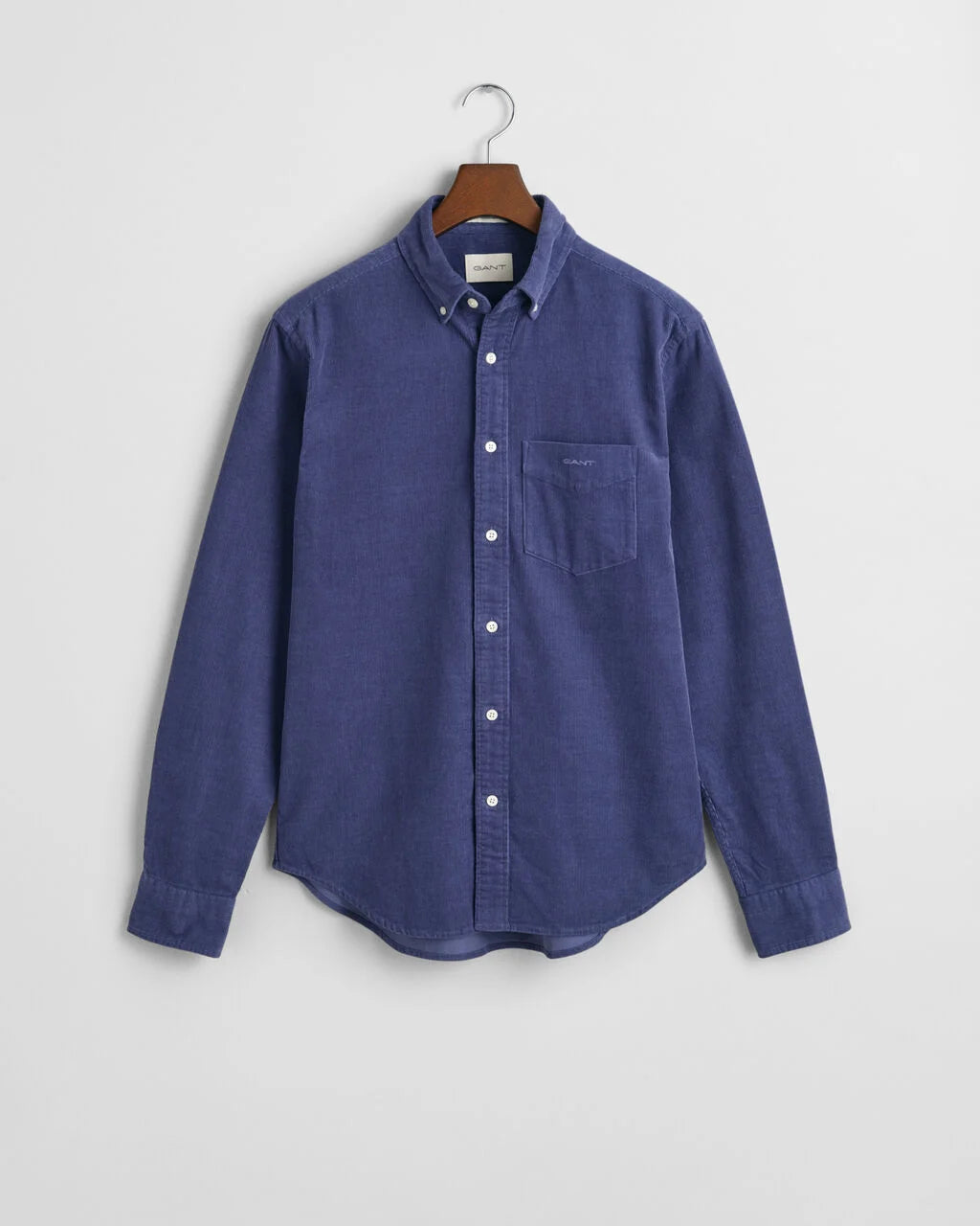 Regular Fit Corduroy Shirt - Dusty Navy