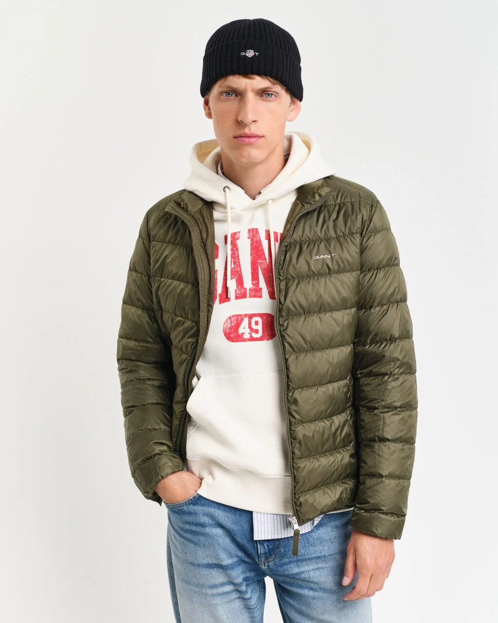 Light Down Jacket - Juniper Green