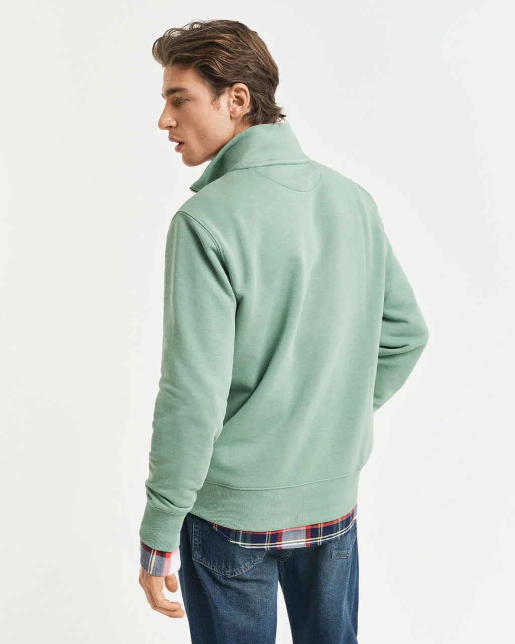 Shield Half-Zip Sweatshirt - Kalamata Green