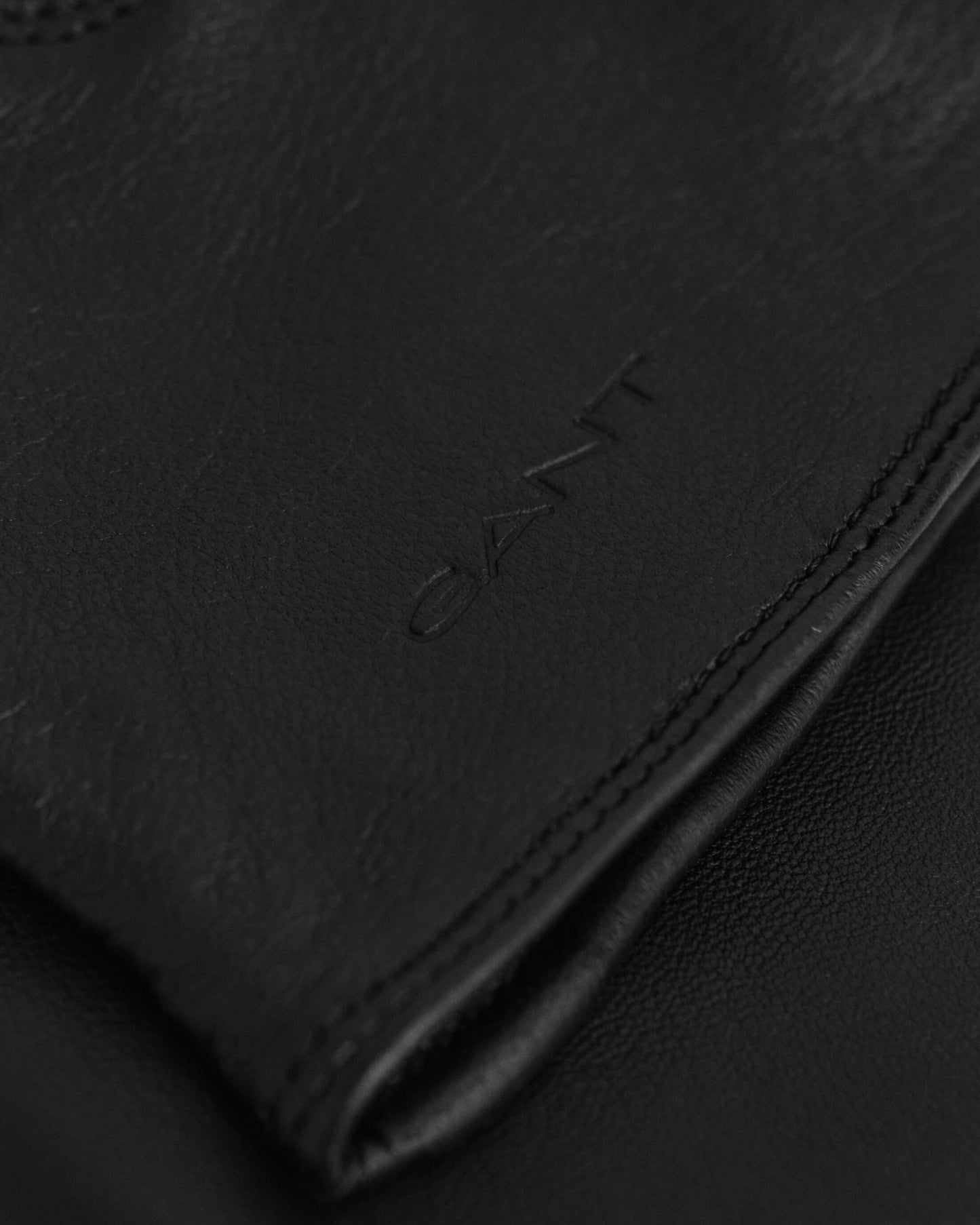 Women's Cashmere Lined Leather Gloves - Black