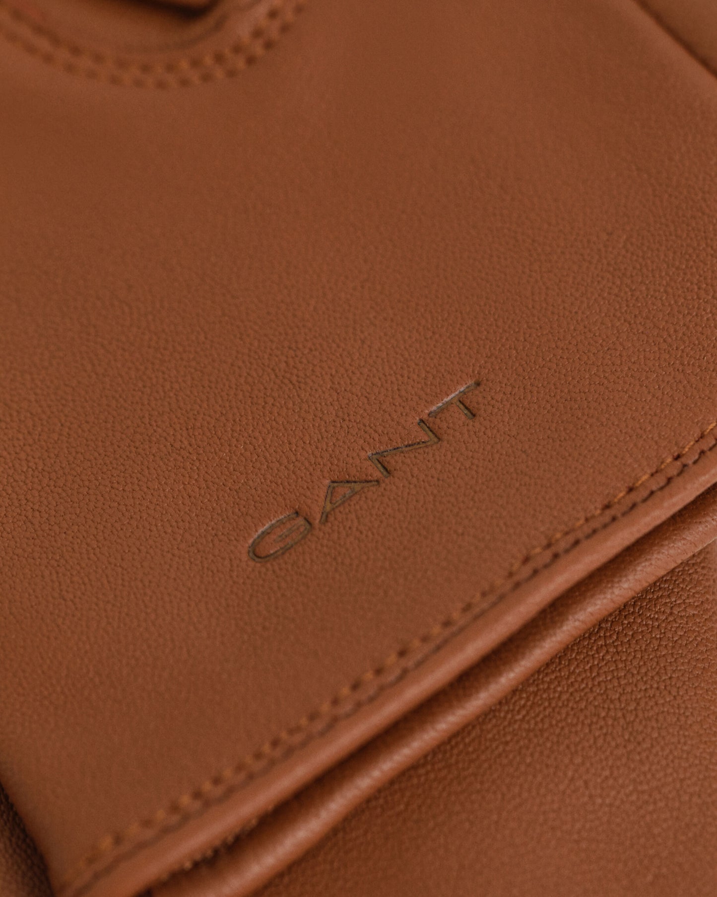 Women's Cashmere Lined Leather Gloves - Cognac