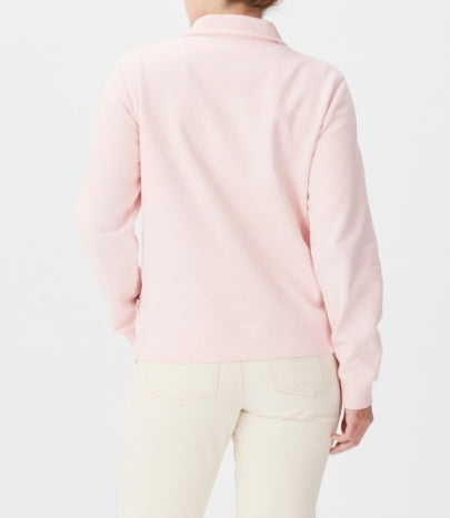 Trickett 1/4 Zip Sweatshirt - Pink