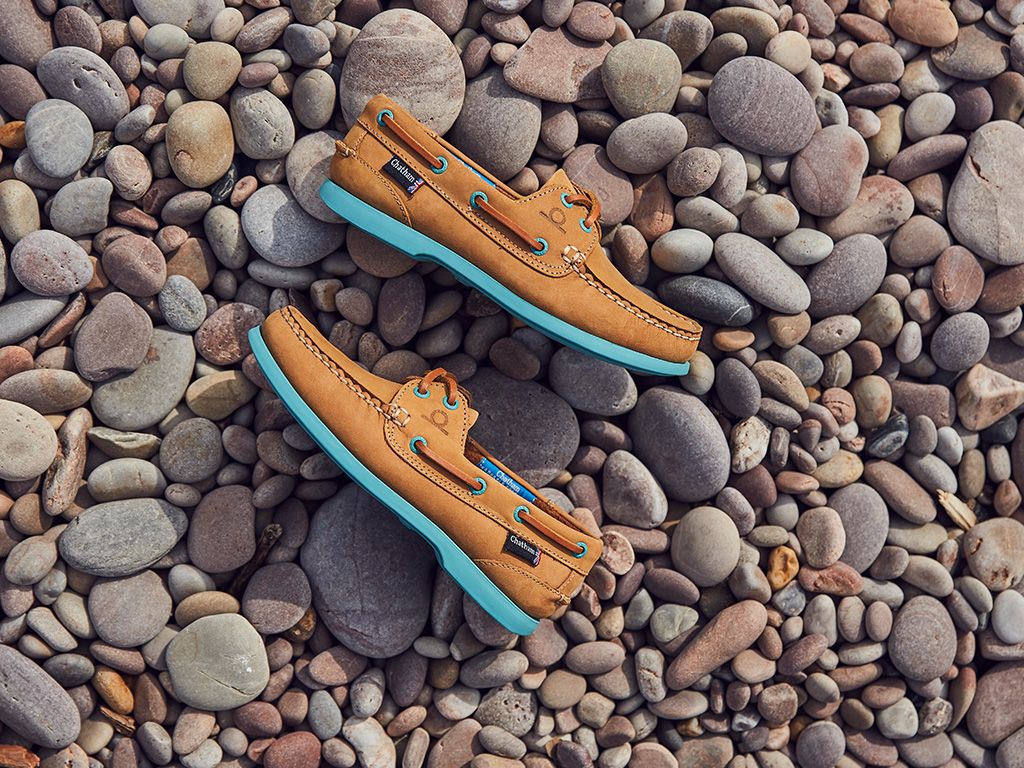 Pippa Lady II G2 Leather Boat Shoes - Tan/Turquoise