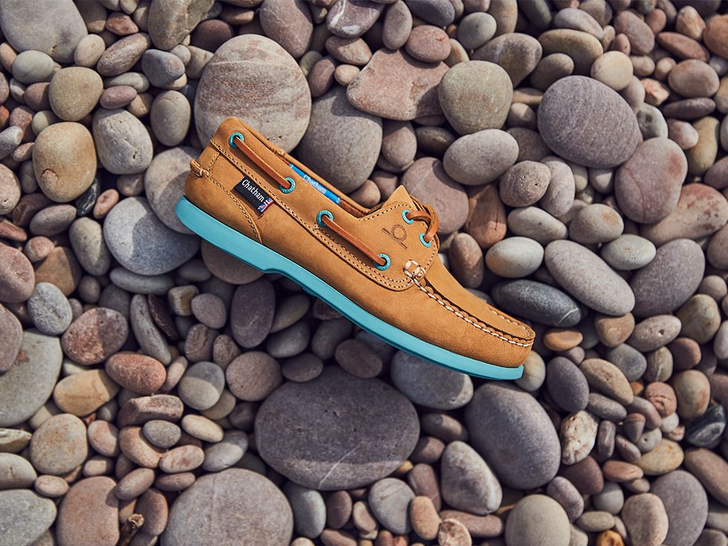Pippa Lady II G2 Leather Boat Shoes - Tan/Turquoise