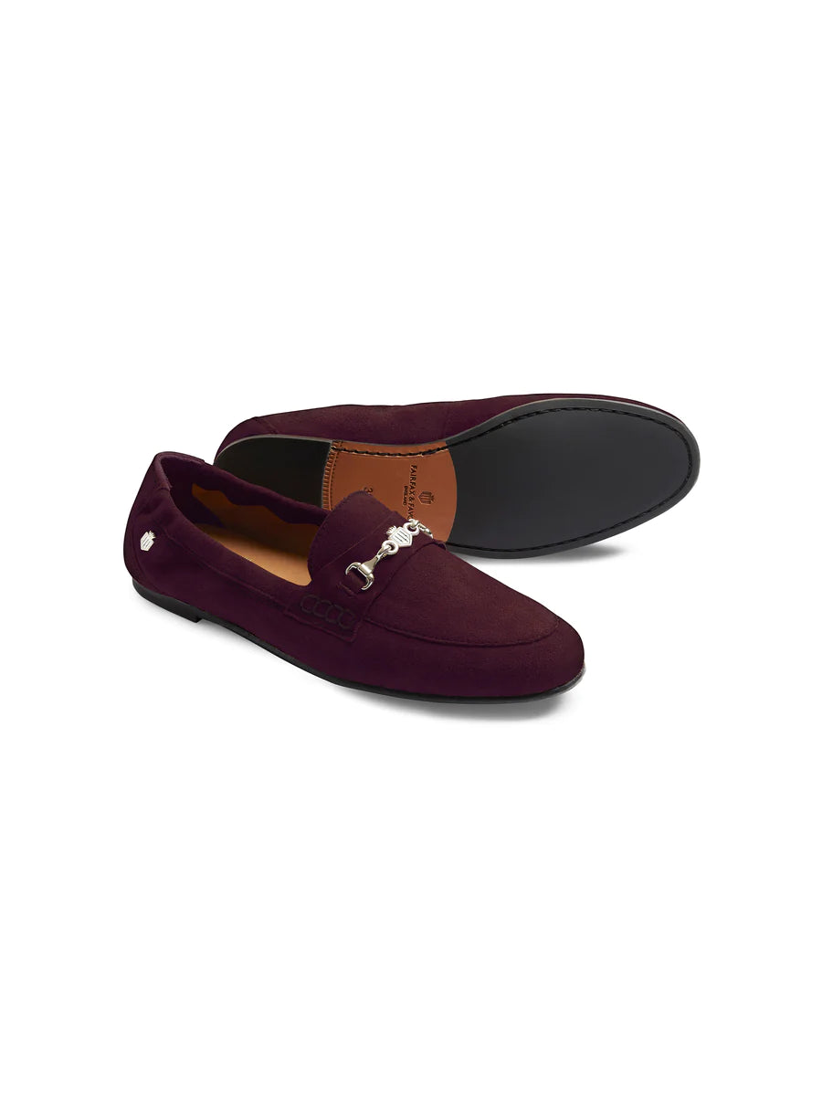 Newmarket Loafer - Plum Suede