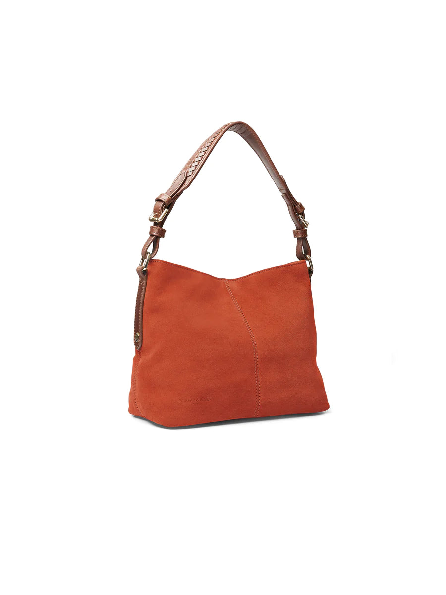 Mini Tetbury Handbag - Sunset Orange Suede