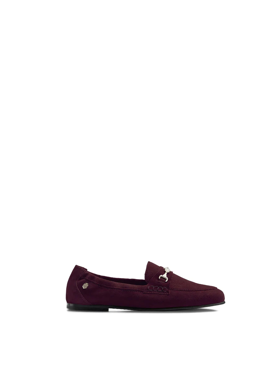 Newmarket Loafer - Plum Suede